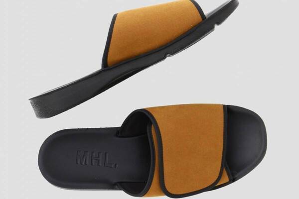 ムーンスター「スクール サンダル」MHL.限定モデル、ブラウン“ベルクロ”＆軽量ソールで