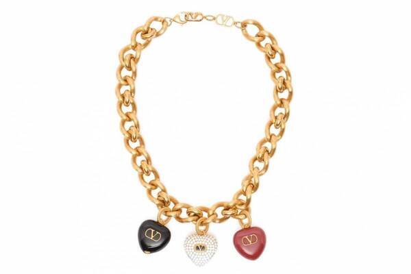 ヴァレンティノ ガラヴァーニ、“ぷっくりハート”が揺れるネックレス＆煌めくエッフェル塔チャーム