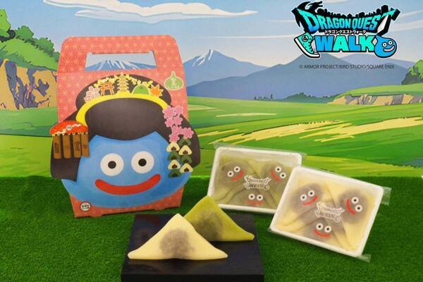 スライムが京都土産の“生八ッ橋”に！聖護院八ッ橋総本店と「ドラクエウォーク」がコラボ