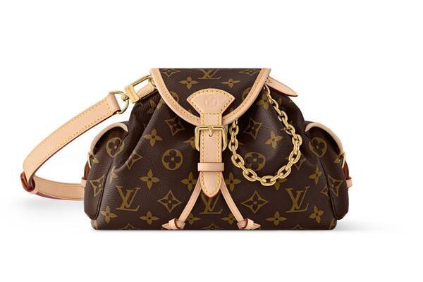 ルイ・ヴィトン新作「オディセ」巾着バックパック着想のチェーンハンドル付きウィメンズバッグ