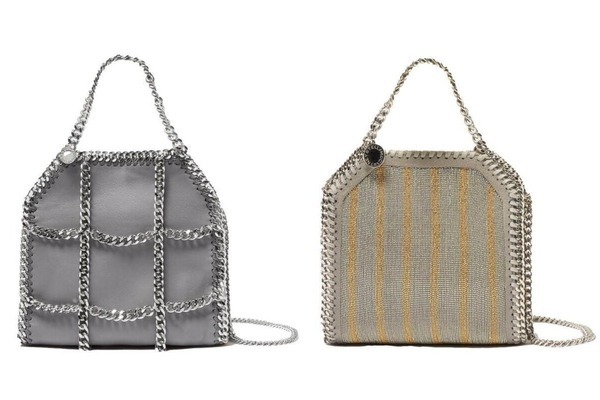 ステラ マッカートニーのアイコンバッグ「ファラベラ」編み上げチェーンやストライプ風デザインで