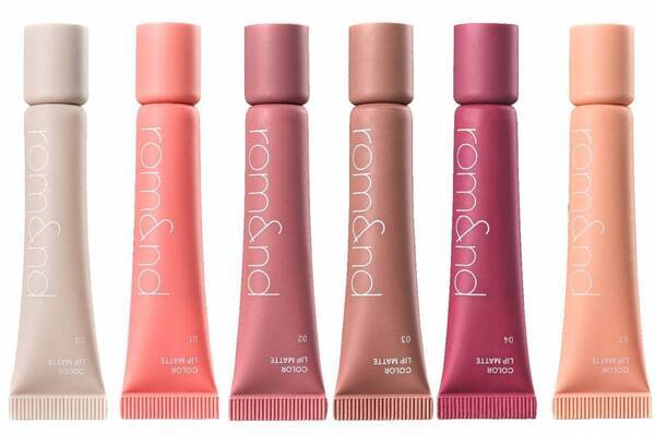 ロムアンド2025年秋コスメ「カラーリップマット」縦ジワ消える？“パテ”質感のミルキー色リップ