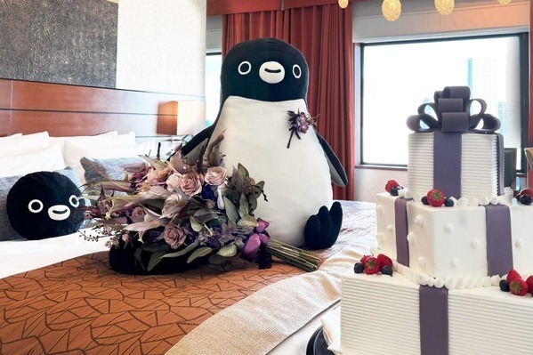 ホテルメトロポリタン(池袋)「Suicaのペンギン ルーム」宿泊プラン復活、ケーキやワイングラス付き
