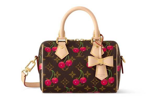 ルイ・ヴィトン × 村上隆“にっこりチェリー”のモノグラム・キャンバスバッグ「スピーディ」など