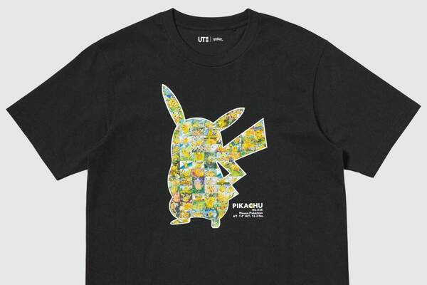 UTからポケカ＆ポケポケのコラボTシャツ、ピカチュウやヤドンのカードデザインをモチーフに