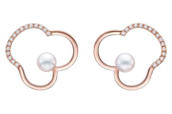 TASAKIの花モチーフ「チャンツ」新作ジュエリー、ダイヤモンド輝くパールネックレスやピアス