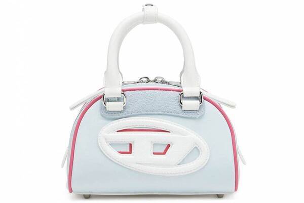 ディーゼル“ドーム型”バッグ「ワンダー2.0ドーム」ポップなバイカラー＆モノクロレザーで