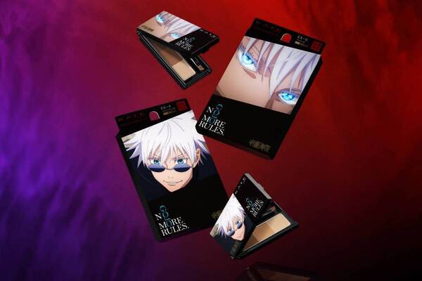 ケイトから五条悟の“六眼”が煌めく限定アイブロウ＆アイライナー、『呪術廻戦 懐玉・玉折』コラボコスメ