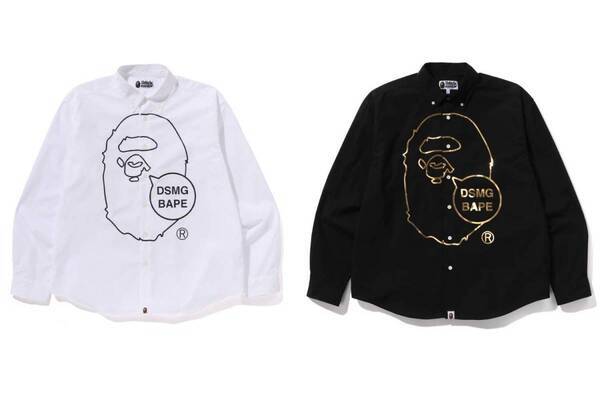 ア ベイシング エイプ、“吹き出しロゴ”シャツなどドーバー ストリート マーケット ギンザ店ウェア