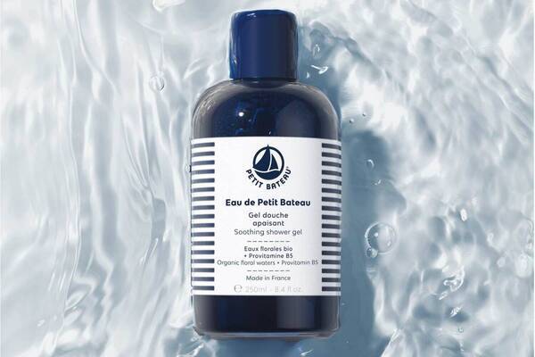 プチバトー25年夏ボディケア“まるで香水”シャワージェル、マンダリンやネロリの変化する香り