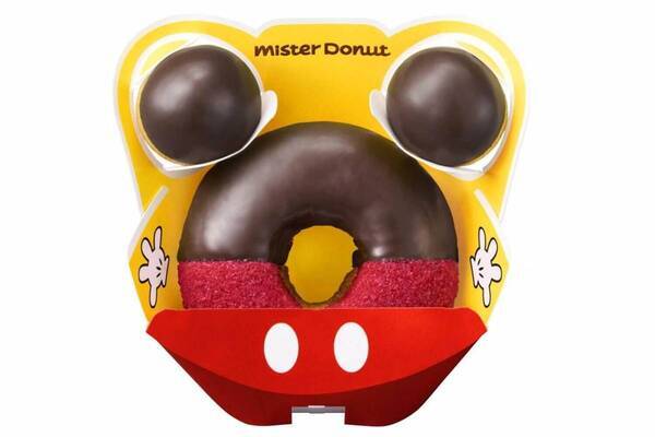 ミスタードーナツ初ディズニーデザインのドーナツ誕生！ミッキーマウスやミニーマウスをモチーフに