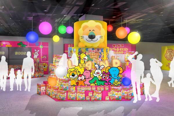 「たべっ子どうぶつランド」横浜で、“ビスケット工場”風フォトスポットやコラボメニュー＆グッズ