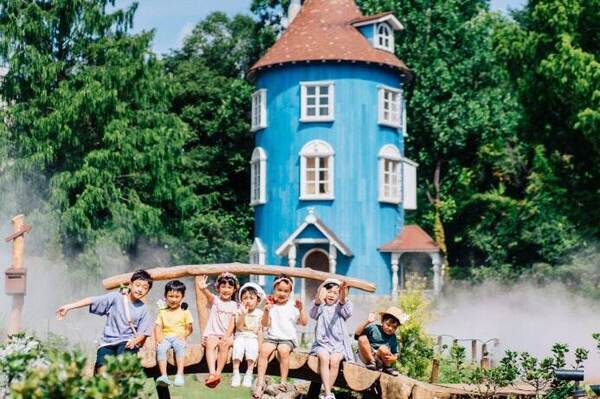 ムーミンバレーパークの夏イベント「ムーミン谷でみずあそび」びしょ濡れゾーンや夜空を彩る湖上花火