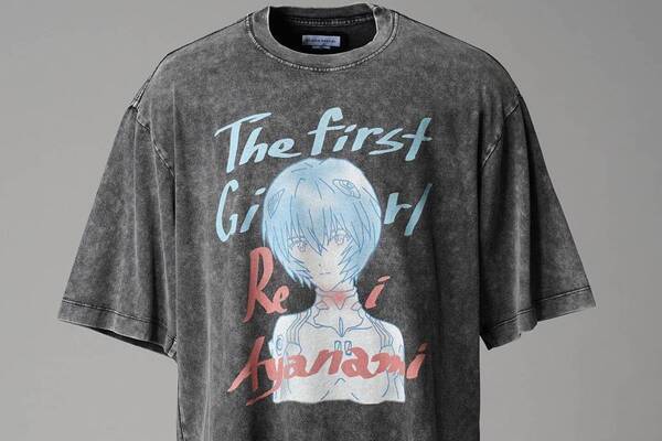 メゾンスペシャル×「エヴァンゲリオン」“手描き”綾波レイTシャツや半袖ニット
