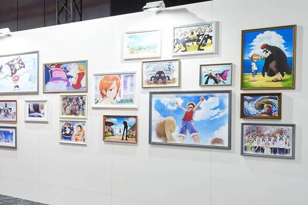 アニメ『ONE PIECE』体験型イベントが大阪で、“400枚超”作画や名場面イラストなど展示