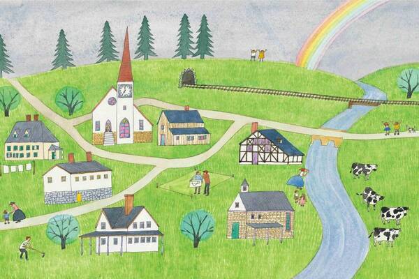 安野光雅の展覧会「安野先生のふしぎな学校」高知で、絵本原画など約150点展示