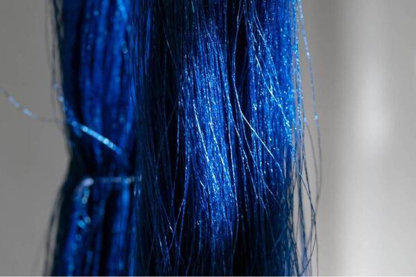 アトリエシムラ“藍染”の企画展「夏の色」東京・世田谷で、藍染の着物・ストール・小物など展示販売