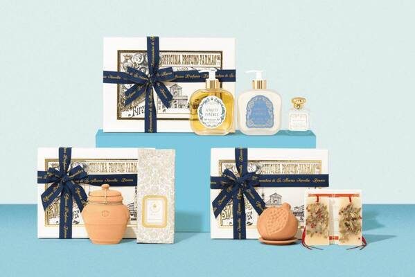 サンタ・マリア・ノヴェッラ25年夏ギフト、800年の歴史感じるボディケアキット＆ルームフレグランス