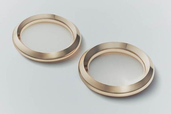 シハラのゴールドジュエリー、“家具や照明”の造形をイメージしたユニセックスリング