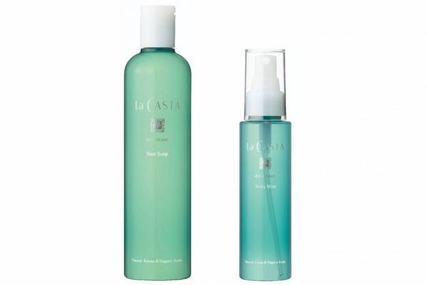 ラ・カスタ2025年夏コスメ、ひんやり冷感「アイシーアロマ」シャンプー＆ボディミスト