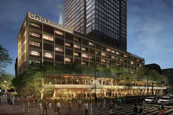 「OMO7横浜 by 星野リゾート」26年春開業、横浜市旧市庁舎の建築・アートを再利用した空間に