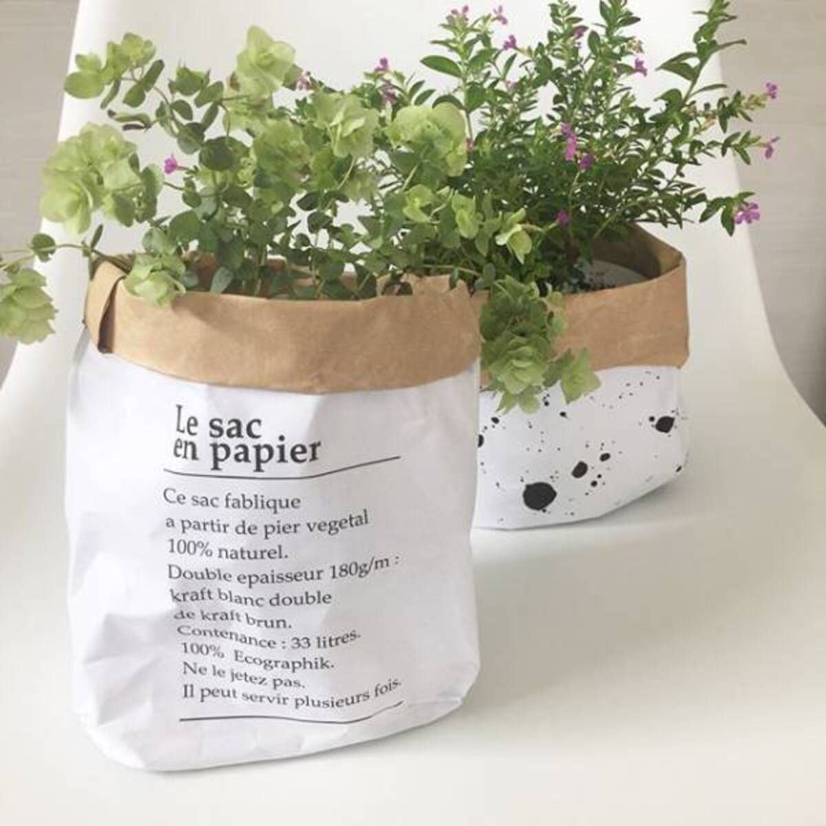 植木鉢がおしゃれに変身 ちょっと工夫を凝らした鉢カバーをご紹介します 18年7月14日 ウーマンエキサイト 3 3