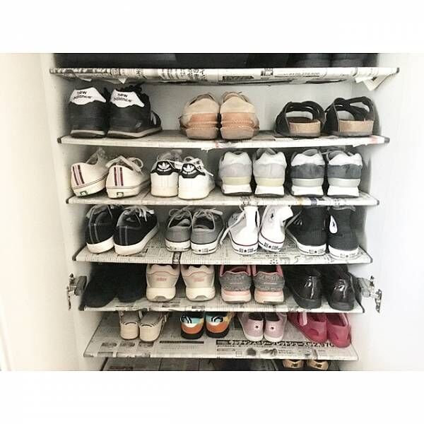 スッキリ収納を目指そう シューズクロークや玄関の収納アイデア 18年10月19日 ウーマンエキサイト 1 6