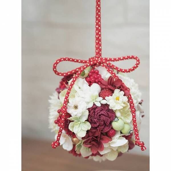 グリーンやフラワーで華やかに 植物を使ったおしゃれな正月飾りをご紹介 18年12月27日 ウーマンエキサイト 3 3