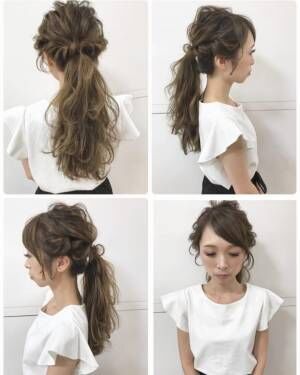 ポニーテールに似合う前髪パターン102選 相性抜群の前髪スタイルをたくさんご紹介 ウーマンエキサイト 16 24