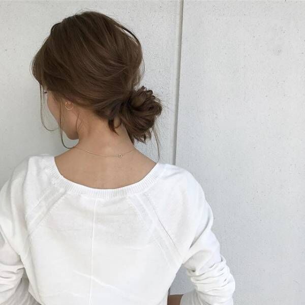 パチパチ静電気に負けない お洒落で簡単なヘアアレンジ特集 ウーマンエキサイト 1 4