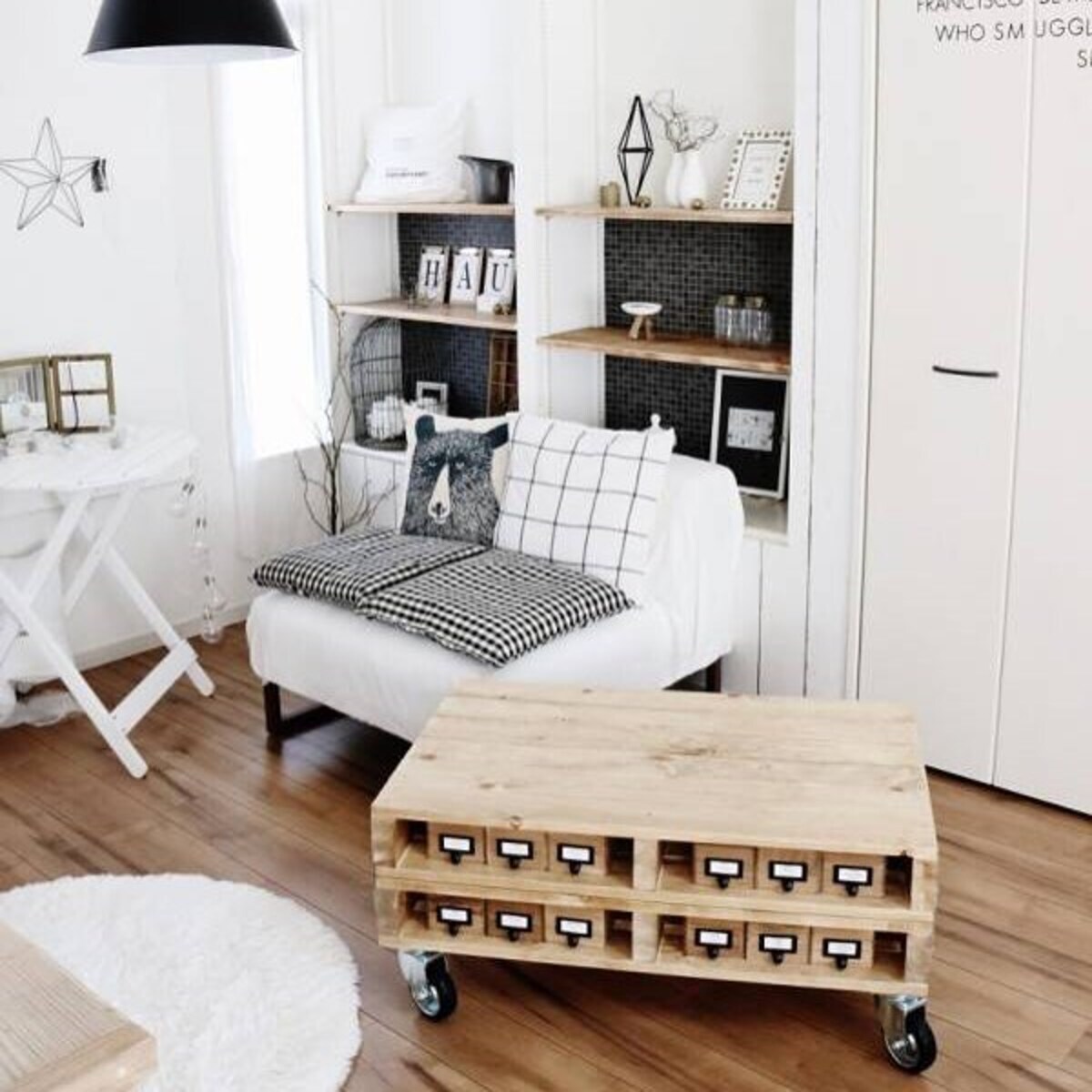 海外で人気のパレットで大型家具をdiy アイディアたっぷりな実例のご紹介 18年3月25日 ウーマンエキサイト 1 3