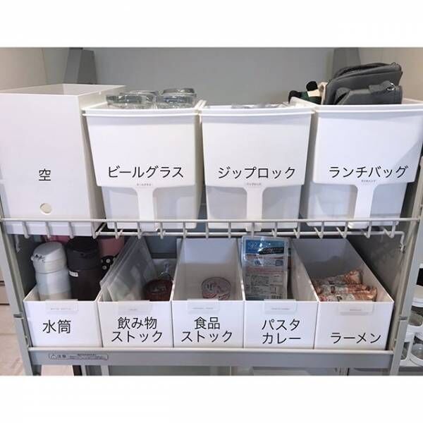 戸棚の収納に困っている方必見 場所別 吊り戸棚からキャビネットまで収納実例50選 18年5月10日 ウーマンエキサイト 5 13