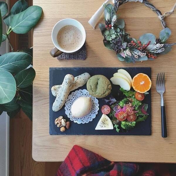 お料理からディスプレイまで スレートプレート のおしゃれな活用術 19年1月31日 ウーマンエキサイト 1 4