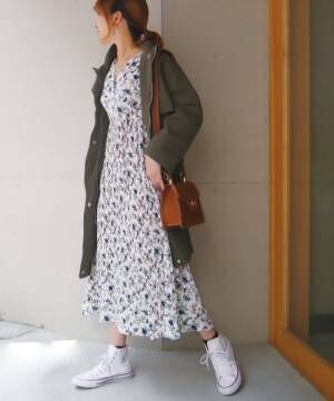 おしゃれさんはワンピースが好き 春ワンピースで叶える簡単おしゃれ見えコーデ 19年3月9日 ウーマンエキサイト 1 5