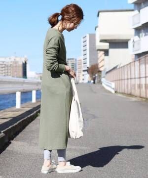 今っぽコーデを叶える 優秀な ワッフルワンピース で春コーデ 19年3月日 ウーマンエキサイト 4 4