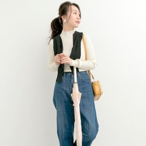 定番 黒カーディガン で春コーデ 人気タイプ別のお手本スタイルをご紹介します 19年3月18日 ウーマンエキサイト 1 5