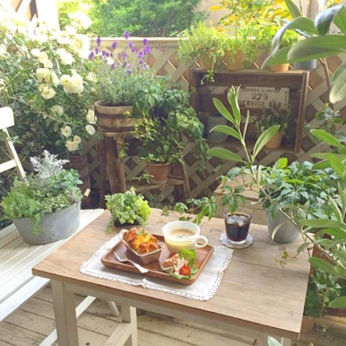 マンションでも諦めない アウトドアリビング ベランダガーデニングの実例 19年8月29日 ウーマンエキサイト 6 6