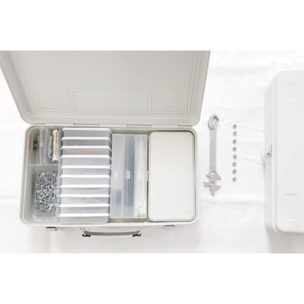 無印良品 生活感が消える収納ボックス スチール工具箱活用術 年1月4日 ウーマンエキサイト 5 6