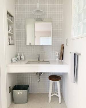 毎日使うからこそお気に入りの空間に おしゃれな 洗面所 インテリア 年1月1日 ウーマンエキサイト 2 4