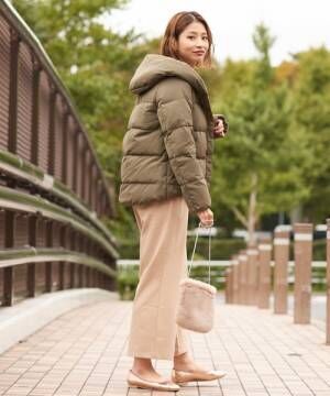 ショート丈ダウン を使った着こなし ベストバランスを意識した冬コーデを叶える 年1月6日 ウーマンエキサイト 1 5