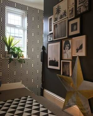 柄の壁紙でハイセンスな空間に おしゃれな壁紙インテリアをご紹介 年2月18日 ウーマンエキサイト 4 6