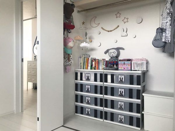 子供が使いやすいから乱れない 取り入れたい 子供部屋クローゼット収納 アイデア 年7月3日 ウーマンエキサイト 3 4