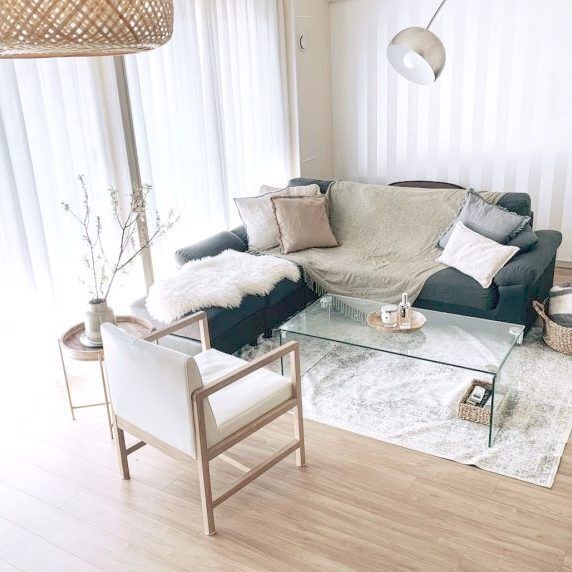 温かみのある海外インテリアに憧れる シンプル ナチュラルなリビングインテリア 年8月17日 ウーマンエキサイト 1 4