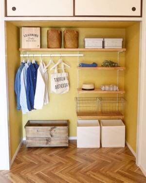 衣類は オープン収納 で使いやすく 隠さずあえて見せる衣類収納アイデア 年11月12日 ウーマンエキサイト 1 4
