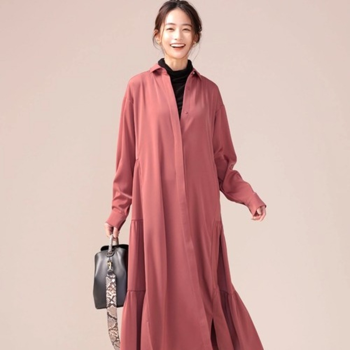 春まで楽しめる優秀 ワンピース 30代女子のおしゃれな冬コーデ 21年1月28日 ウーマンエキサイト 1 4