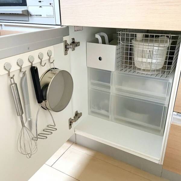 キッチンをもっと使いやすく！使用頻度が低い調理器具の収納アイデア