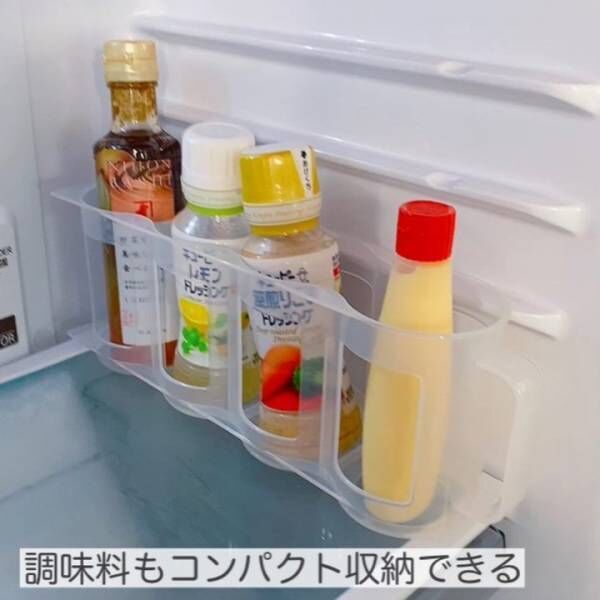 まとめて取り出しやすい調味料収納