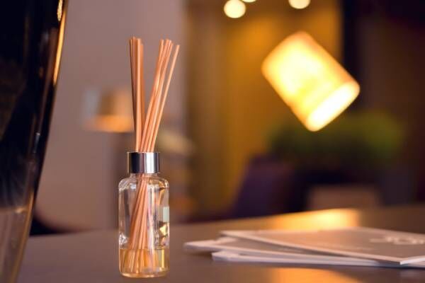 Reed Diffuser In High End Luxury Room