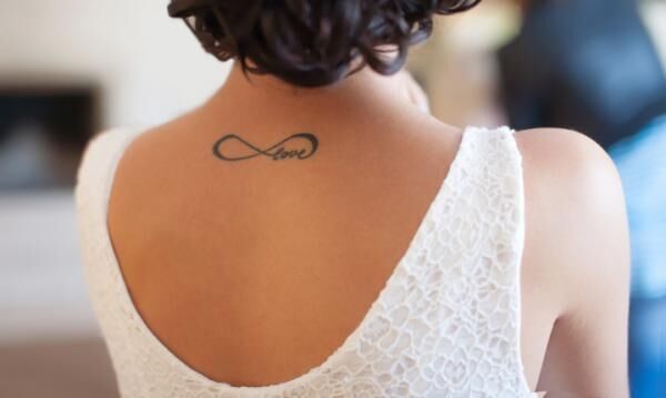 Tattoo on back girl