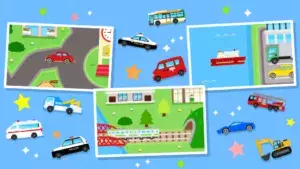 【対象年齢3歳～】知育アプリ「ワオっち！」シリーズに “ 乗り物遊び ” アプリ 『のりものワールド』 が5/29に新登場！
